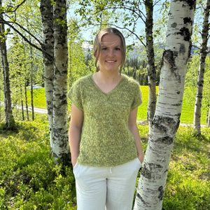 Sukkertoppen i håndfarget garn